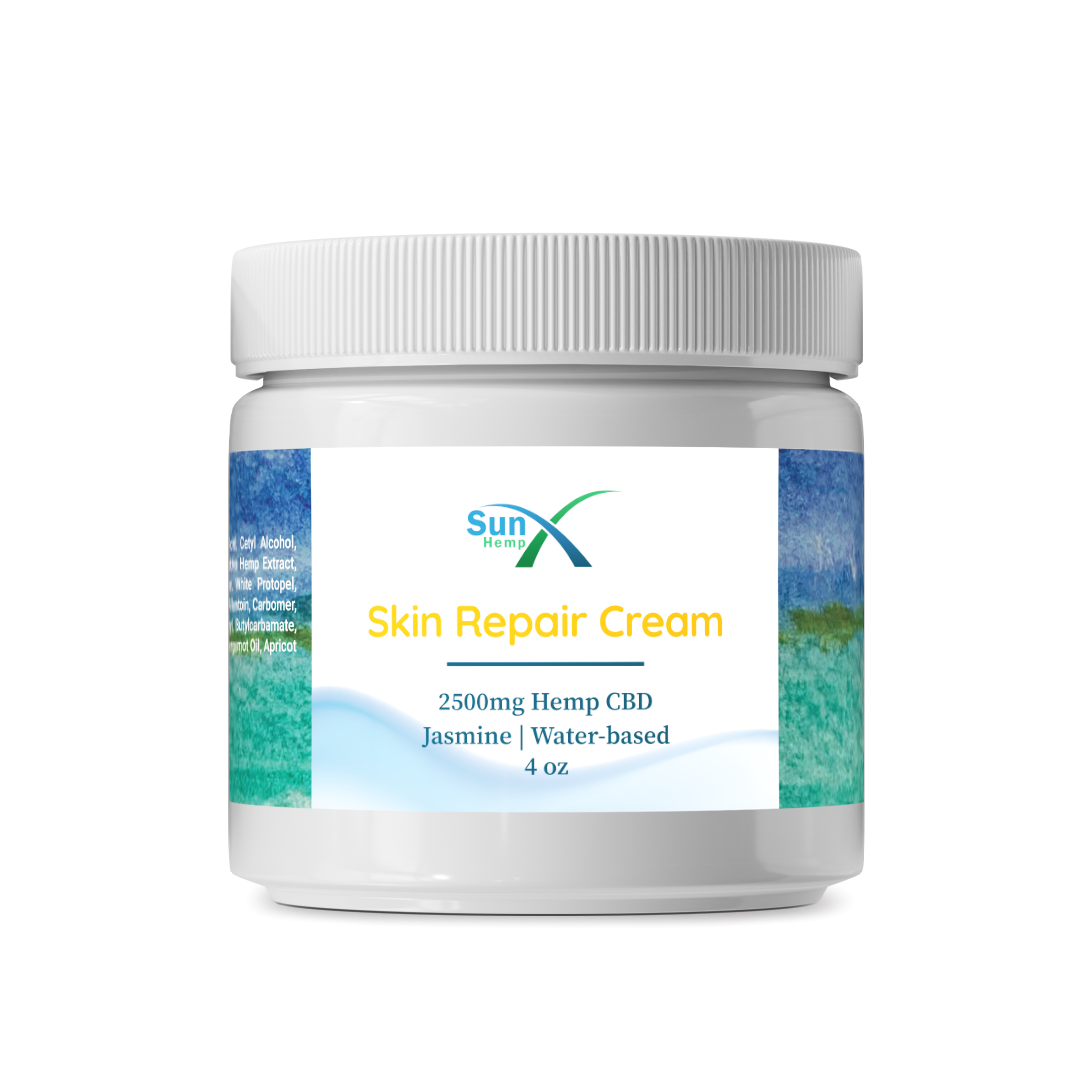 Skin Repair Cream 2500mg CBD Jasmine