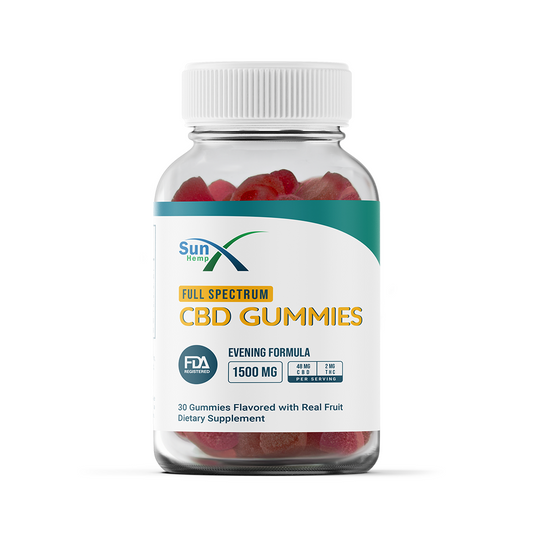 Full Spectrum CBD Gummies Evening Formula (1500 mg)