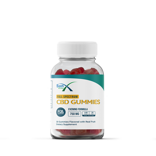 Full Spectrum CBD Gummies Evening Formula (750 mg)
