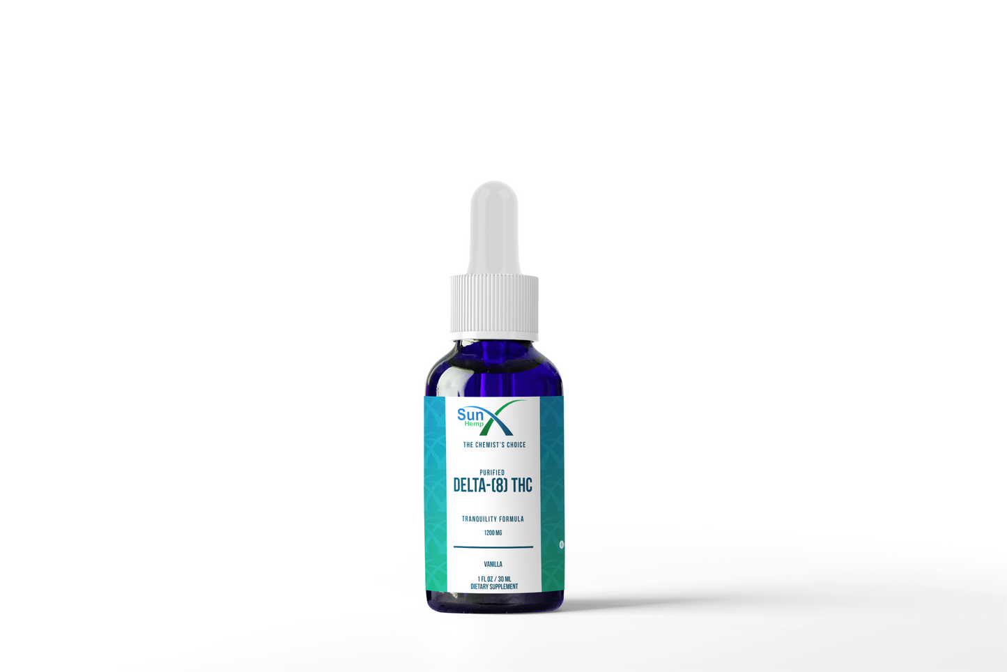 Purified Delta-8 THC Tincture 1200mg