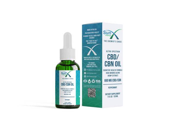 Ultra Spectrum CBD/CBN Oil – SunX Hemp
