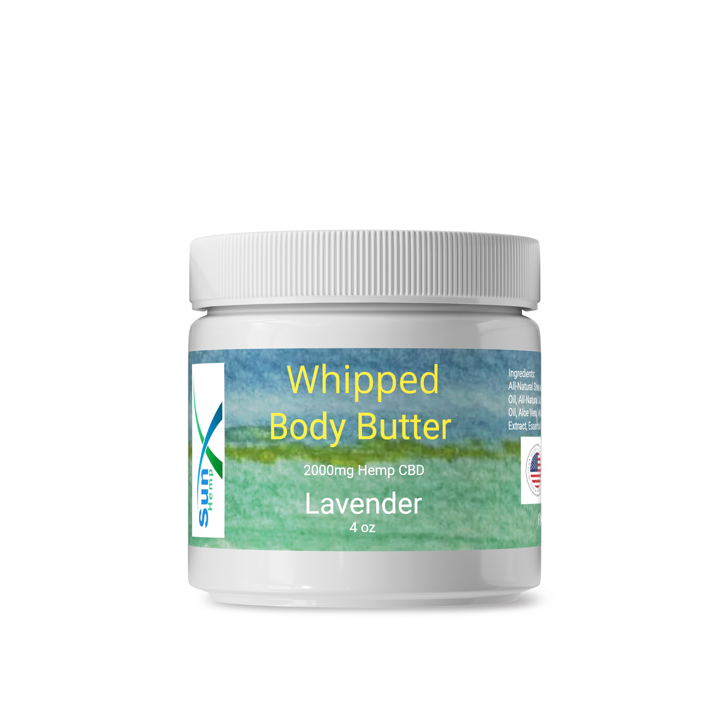Body Butter 2000mg (Lavender)